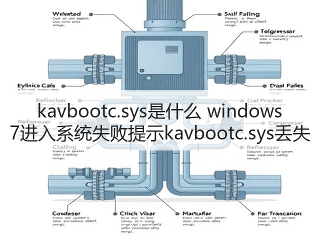 kavbootc.sys是什么 windows 7进入系统失败提示kavbootc.sys丢失(图1)