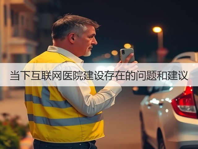 当下互联网医院建设存在的问题和建议(图1)