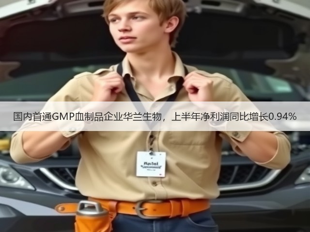 国内首通GMP血制品企业华兰生物，上半年净利润同比增长0.94%(图2)