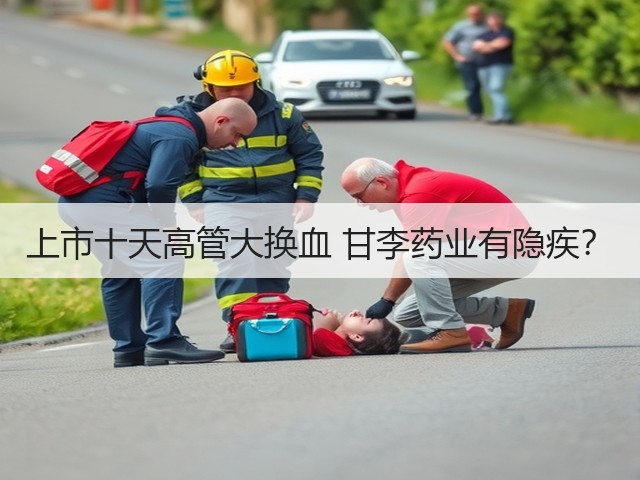 上市十天高管大换血 甘李药业有隐疾？(图3)