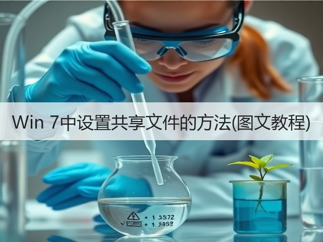 Win 7中设置共享文件的方法(图文教程)(图3)