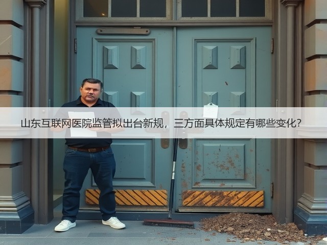 山东互联网医院监管拟出台新规，三方面具体规定有哪些变化？(图1)