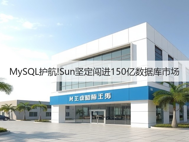 MySQL护航!Sun坚定闯进150亿数据库市场(图1)