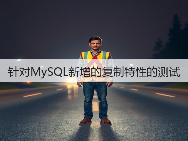 针对MySQL新增的复制特性的测试(图3)