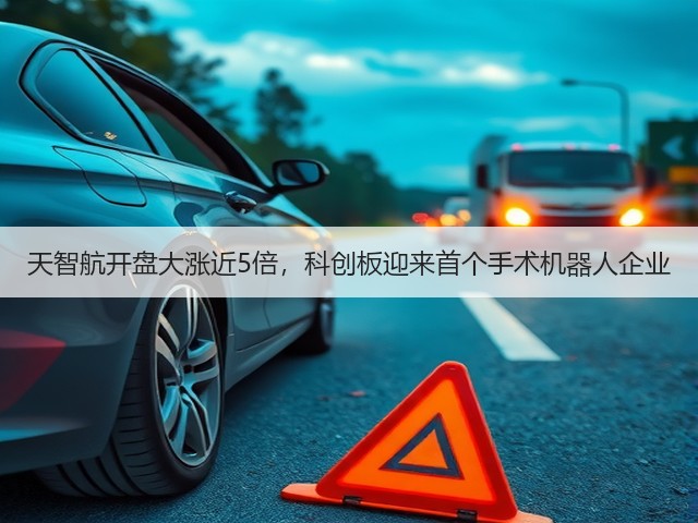 天智航开盘大涨近5倍，科创板迎来首个手术机器人企业(图2)