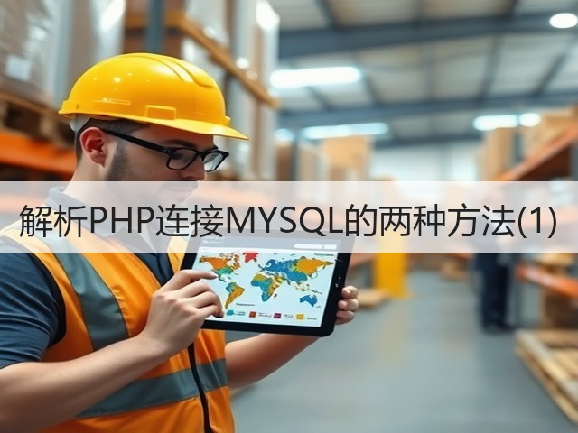 解析PHP连接MYSQL的两种方法(1)(图1)