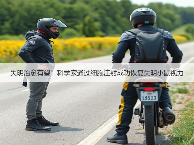 失明治愈有望！科学家通过细胞注射成功恢复失明小鼠视力(图1)