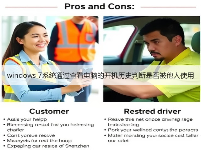 windows 7系统通过查看电脑的开机历史判断是否被他人使用(图1)