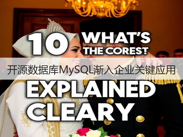 开源数据库MySQL渐入企业关键应用(图2)