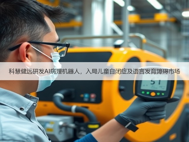 科慧健远研发AI病理机器人，入局儿童自闭症及语言发育障碍市场(图1)
