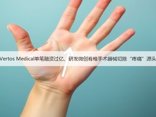 Vertos Medical单笔融资过亿，研发微创脊椎手术器械切除“疼痛”源头(图1)