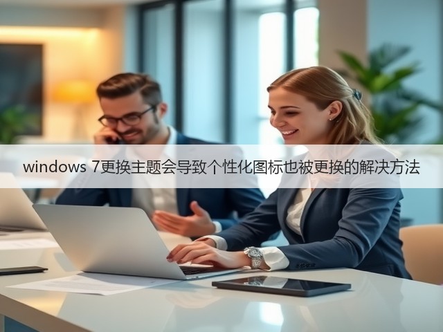windows 7更换主题会导致个性化图标也被更换的解决方法(图2)