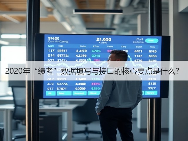 2020年“绩考”数据填写与接口的核心要点是什么？(图3)
