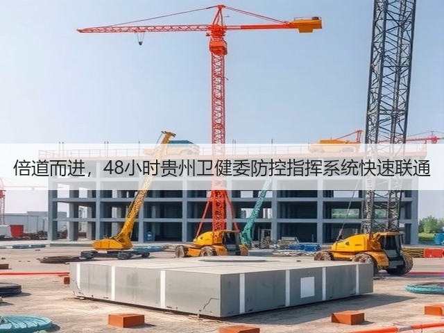 倍道而进，48小时贵州卫健委防控指挥系统快速联通(图2)