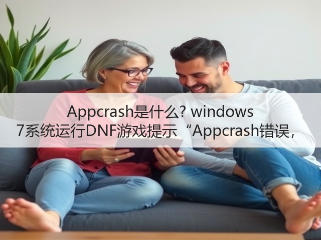 Appcrash是什么? windows 7系统运行DNF游戏提示“Appcrash错误，(图3)