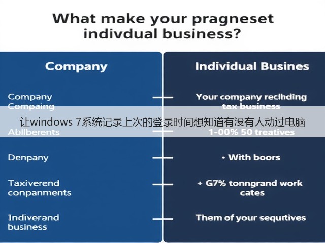 让windows 7系统记录上次的登录时间想知道有没有人动过电脑(图3)