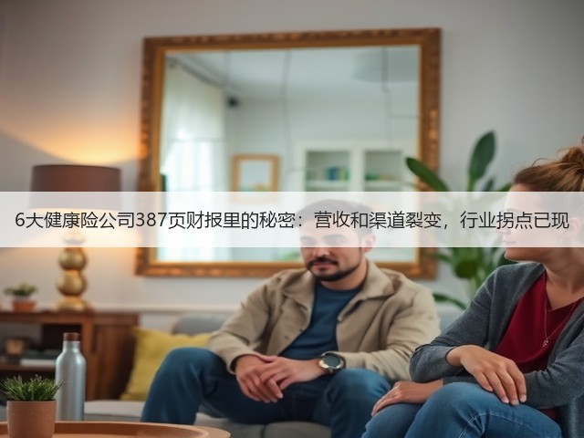 6大健康险公司387页财报里的秘密：营收和渠道裂变，行业拐点已现(图1)