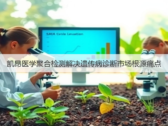 凯昂医学聚合检测解决遗传病诊断市场根源痛点(图2)