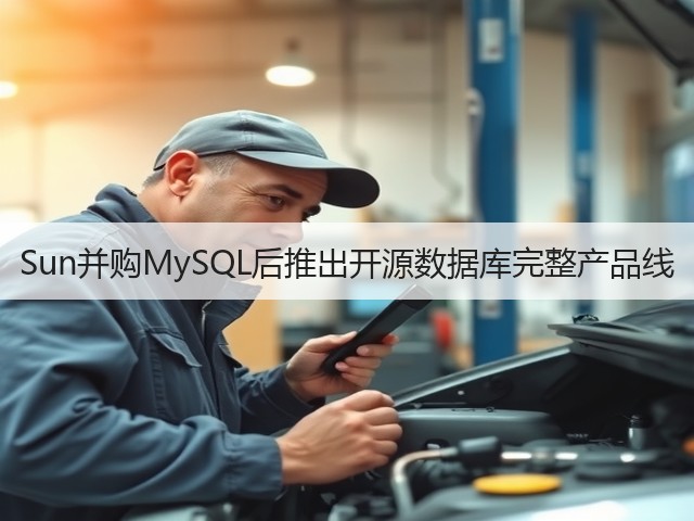 Sun并购MySQL后推出开源数据库完整产品线(图3)
