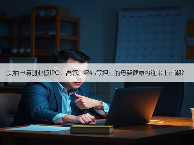美柚申请创业板IPO，高瓴、经纬等押注的母婴健康将迎来上市潮？(图3)