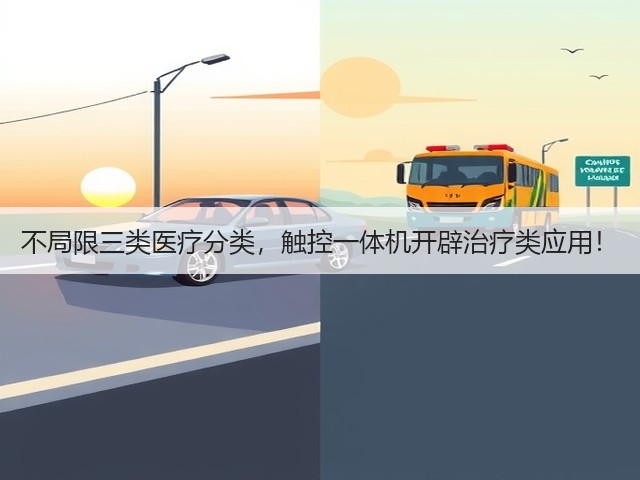 不局限三类医疗分类，触控一体机开辟治疗类应用！(图3)
