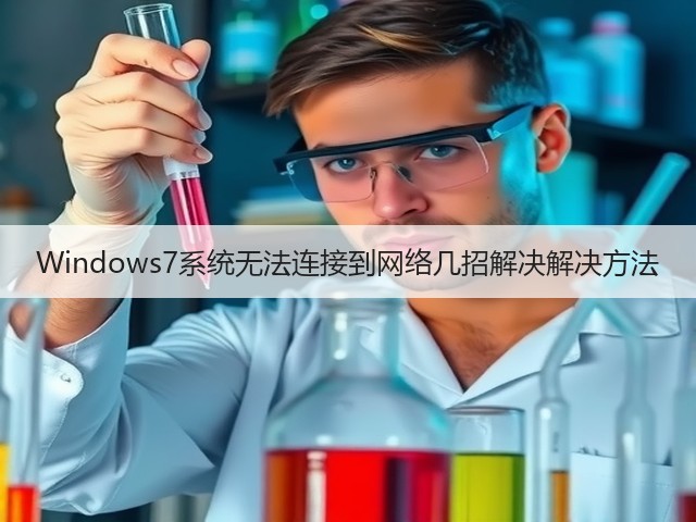 Windows7系统无法连接到网络几招解决解决方法(图1)