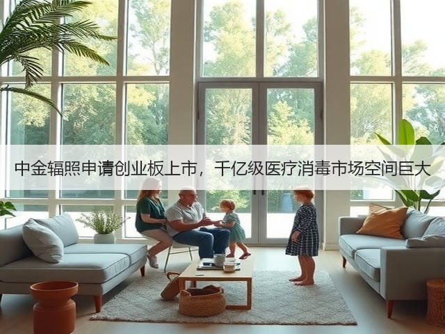 中金辐照申请创业板上市，千亿级医疗消毒市场空间巨大(图1)