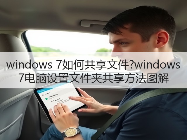 windows 7如何共享文件?windows 7电脑设置文件夹共享方法图解(图1)