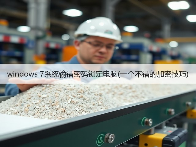 windows 7系统输错密码锁定电脑(一个不错的加密技巧)(图2)