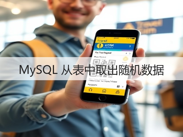 MySQL 从表中取出随机数据(图1)