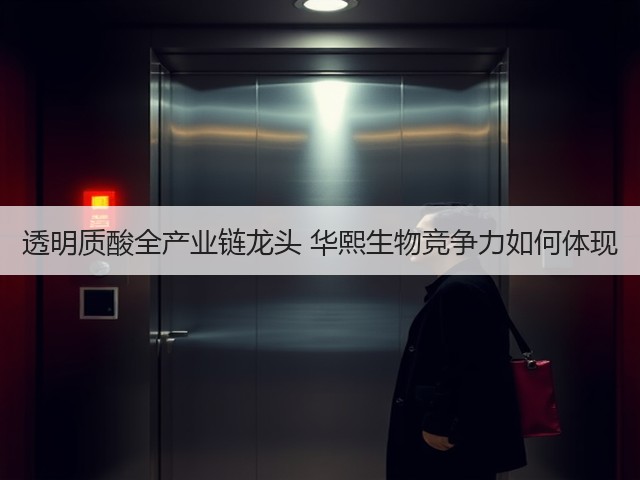透明质酸全产业链龙头 华熙生物竞争力如何体现(图1)