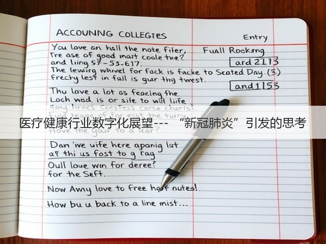 医疗健康行业数字化展望--- “新冠肺炎”引发的思考(图1)