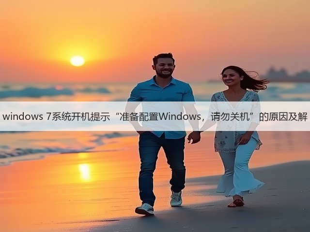 windows 7系统开机提示“准备配置Windows，请勿关机”的原因及解(图1)