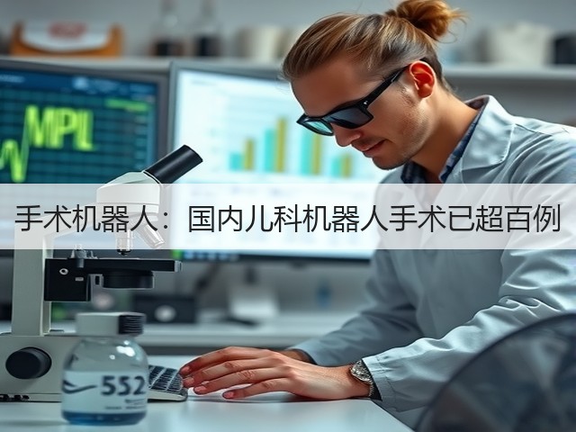 手术机器人：国内儿科机器人手术已超百例(图3)