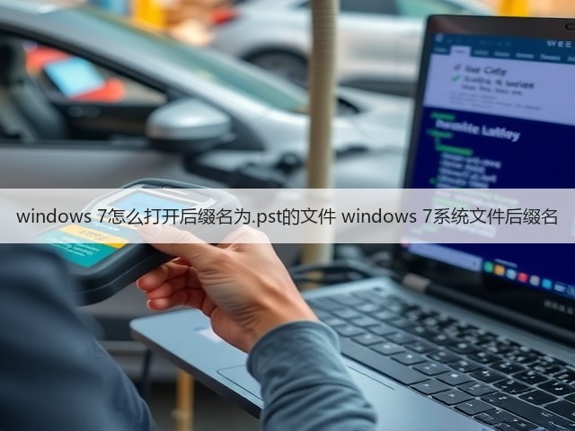 windows 7怎么打开后缀名为.pst的文件 windows 7系统文件后缀名(图1)