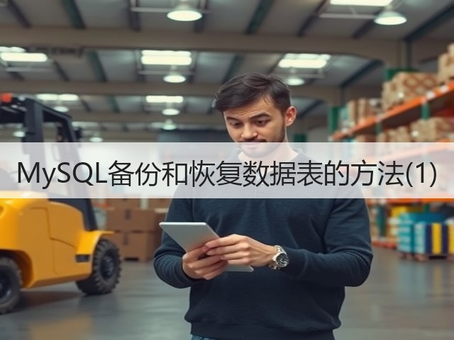 MySQL备份和恢复数据表的方法(1)(图2)