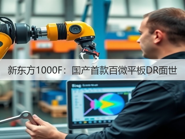 新东方1000F：国产首款百微平板DR面世(图2)