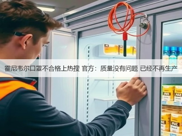 霍尼韦尔口罩不合格上热搜 官方：质量没有问题 已经不再生产(图2)