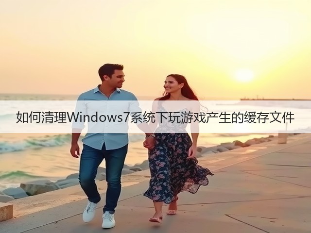 如何清理Windows7系统下玩游戏产生的缓存文件(图3)