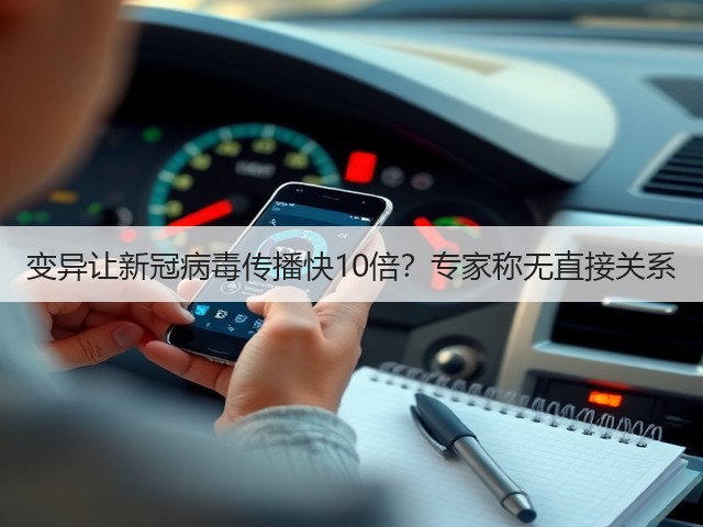 变异让新冠病毒传播快10倍？专家称无直接关系(图2)