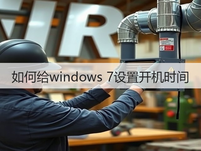 如何给windows 7设置开机时间(图2)