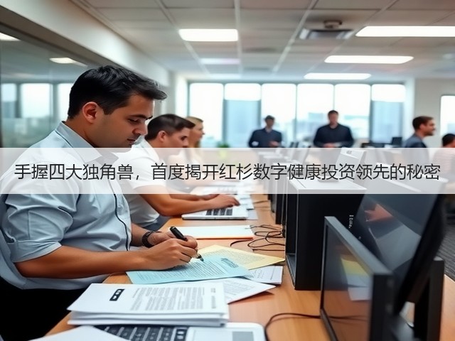 手握四大独角兽，首度揭开红杉数字健康投资领先的秘密(图1)