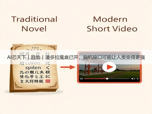 AI芯天下丨趋势丨潘多拉魔盒已开，脑机接口可能让人类变得更强(图1)