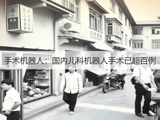 手术机器人：国内儿科机器人手术已超百例(图1)