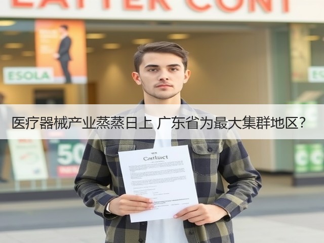 医疗器械产业蒸蒸日上 广东省为最大集群地区？(图3)