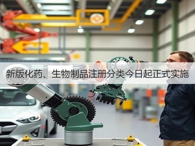 新版化药、生物制品注册分类今日起正式实施(图1)