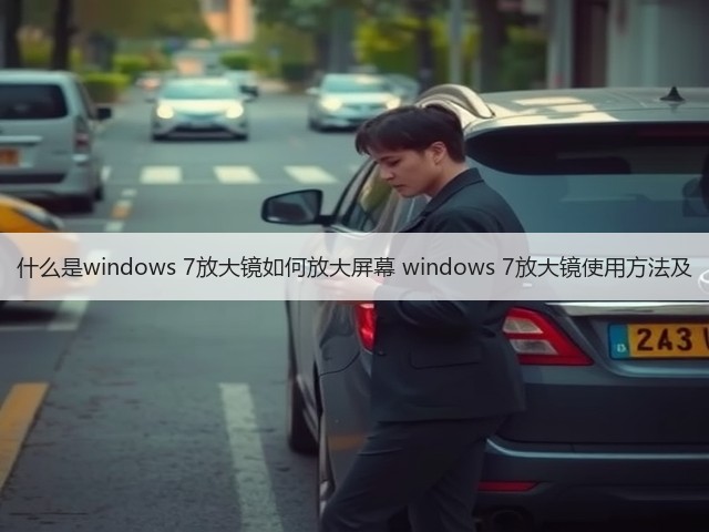 什么是windows 7放大镜如何放大屏幕 windows 7放大镜使用方法及(图1)