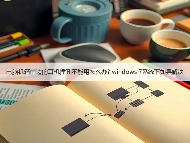电脑机箱前边的耳机插孔不能用怎么办? windows 7系统下如果解决(图2)