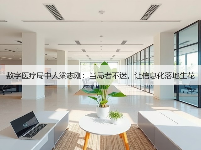 数字医疗局中人梁志刚:当局者不迷,让信息化落地生花(图1) 数字医疗局中人梁志刚:当局者不迷,让信息化落地生花(图1)