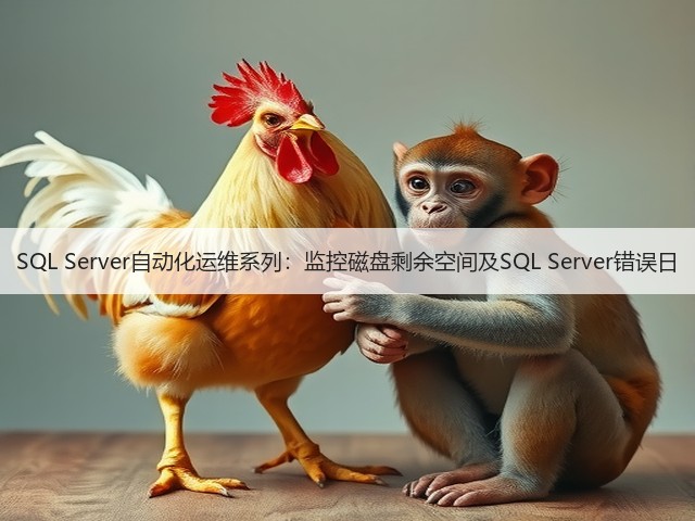 SQL Server自动化运维系列:监控磁盘剩余空间及SQL Server错误日(图2) SQL Server自动化运维系列:监控磁盘剩余空间及SQL Server错误日(图2)